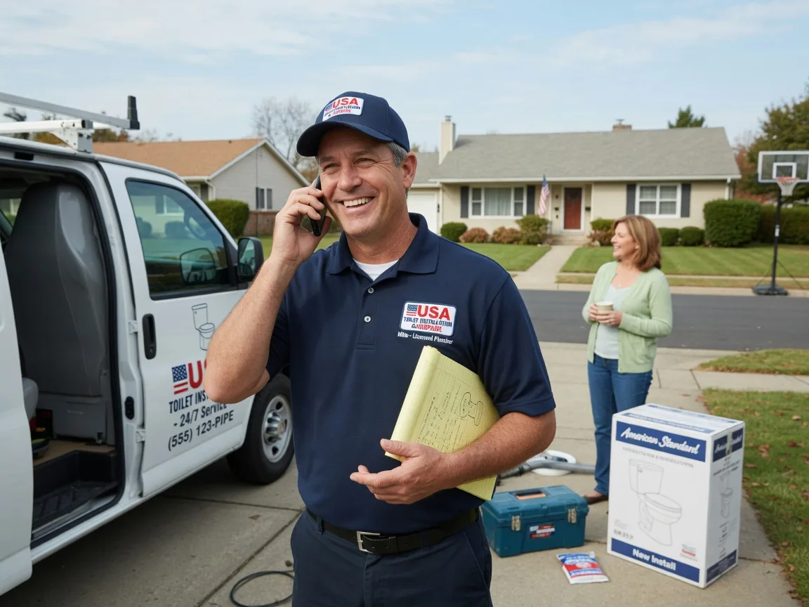 Toilet Installation Union City, IN FAQs